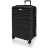 AVANCEA Škrupinový cestovný kufor DE33203 Čierny L 76x50x33 cm