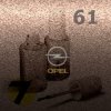 OPEL - 61 - BRONZE BROWN metal. barva retušovací tužka