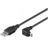 PremiumCord ku2m2f-90 microUSB 2.0, A-B, 90°, 1,8m