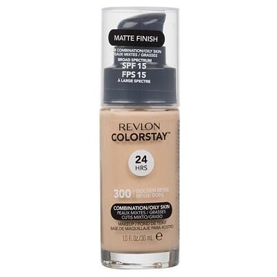 Revlon Colorstay Combination Oily Skin SPF15 make-up pro smíšenou až mastnou pleť 30 ml odstín 300 Golden Beige