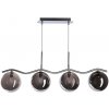 Candellux Závesný luster na lankách LUMOS 4xG9/20W/230V dymovo čierny CA1058 + záruka 3 roky zadarmo + záruka 3 roky zadarmo