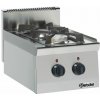 BARTSCHER Vstavaný plynový sporák 2 horáky, 400x600x290 mm | BARTSCHER, 600 Imbiss
