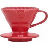 Dripper Hario V60 (VDC-01R) - keramický, velikost 1, červený