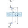SKF HJ 2316 EC príložný krúžok
