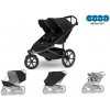 Thule Urban Glide 3 Double Black MB + pláštenka + moskytiéra + 2x madlo NEW