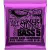 Ernie Ball 2821 Power Slinky Nickel Wound 5-String Electric Bass 50-135