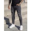 Bolf pánske slim fit rifľové nohavice MP0020N čierne