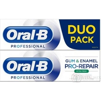 Oral B DUO Gum&ENamel Extra fresh 2 x 75 ml