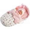 Llorens 73884 NEW BORN HOLČIČKA - realistická bábika bábätko s celovinylovým telom 40 cm