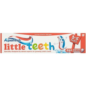 Aquafresh Little Teeth 3-5 let detská zubná pasta 50 ml