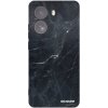 Picasee silikónový čierny obal pre Xiaomi Poco X7 - Black marble