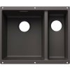 Blanco Subline 340/160 Silgranitový drez, 56x46 cm, drez vľavo, sivá skala 527822
