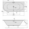Polysan VIVA 175 x 80 cm 78119BM