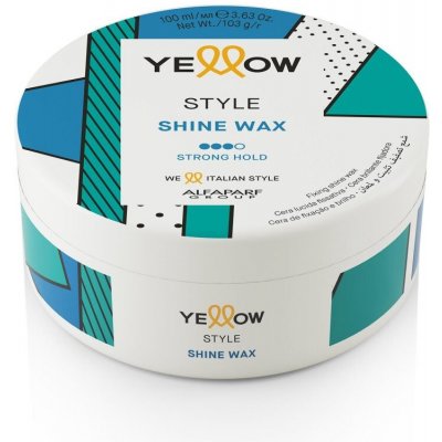 Yellow Professional Style Shine Wax 100 ml