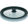 Pokrievka univerzálna 28 - 32cm CONCETTA sklo / silikón - Kela