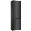 Chladnička s mrazničkou Gorenje Essential NRK6202EBXL4 IonAir čierna/nerez