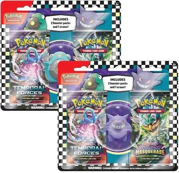 Pokémon TCG Back to School Eraser 2 Blister