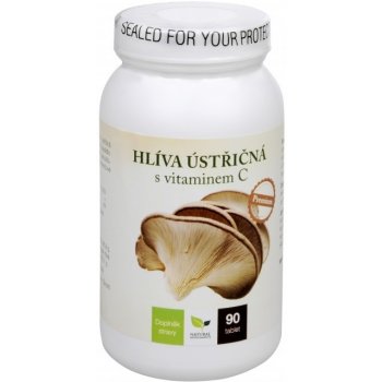 Natural Medicaments Hlíva ústřičná Premium s vitamínem C 90 tabliet