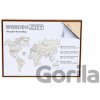 Wooden City 3D puzzle Mapa sveta L 29 ks WM502