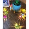 LED svetelná reťaz s kovovými guličkami 30 cm – multicolor, 10 LED (Dekoratívne osvetlenie, ktoré rozžiari každý priestor)