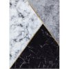 Najkoberce MIRO 51330.804 mramor / geometrický, sivý 160x220 cm
