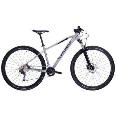Horský bicykel Kross Level 3.0 29" - model 2022 šedá/čierna - S (16", 165-172 cm)