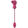 Dream Toys Essentials Flexible Dual Stimulator & Vibrating Egg Pink