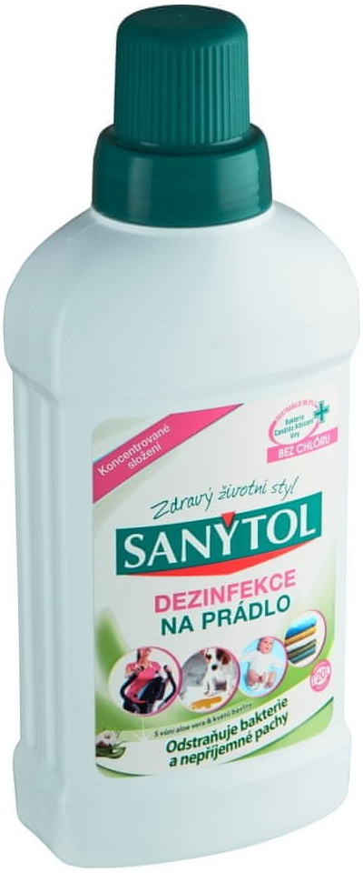 Sanytol Dezinfekcia na bielizeň Aloe Vera 500 ml