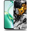 Picasee silikónový čierny obal pre Honor 200 Smart 5G - Black Gold 2