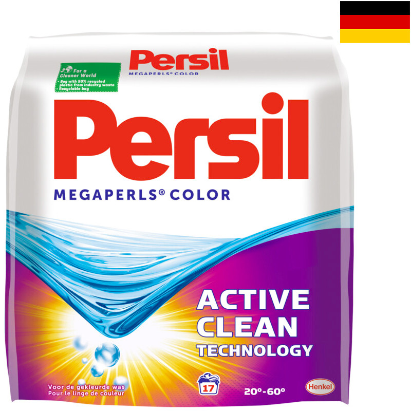 Persil Prášok na pranie MegaPearls Active Clean 1,02 kg 17 PD