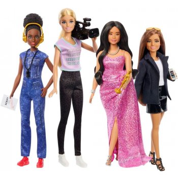 Mattel Barbie Sada 4ks panenek filmové povolání HRG54