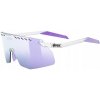 Športové cyklistické okuliare UVEX Pace Stage S clear - mirror pink S3 SMALL