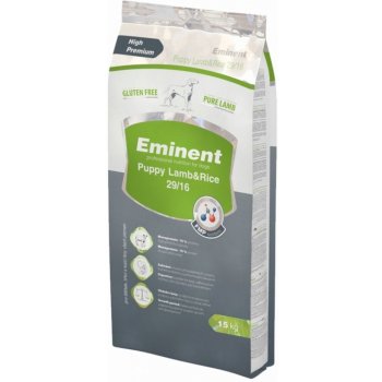 Eminent Puppy Lamb & Rice 29/16 15 kg