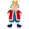 Sterntaler Bábika kráľ, ideálna pre bábkové divadlo a hranie rolí, 32 x 27 x 9 cm, viacfarebná