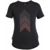 Icebreaker Womens Merino 125 Cool-Lite Sphere III SS Tee Peak Sprint, Black 0A56YK001 dámské tričko S
