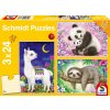 SCHMIDT Puzzle Zvířátka 3x24 dílků