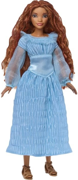 Mattel Disney Malá mořská víla Ariel v modrých šatech