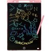 10-palcový farebný LCD doodle tablet na písanie pre deti, batoľa, ružový