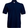 Fruit of the Loom Polokošile Heavy 65/35 Pique Polo, krátký rukáv COT-163204a3602 M Navy deep