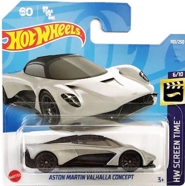 Mattel Hot Wheels Premium No Time To Die 007 Aston Martin Valhalla Concept