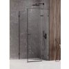 New Trendy EXK-1571 AVEXA BLACK obdĺžnikový sprchový kút 80 x 120 cm, pravý 80 x 120 cm čierna