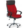 Kancelárske kreslo DERRY TEX, červená