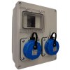 43510.20000 IP65 zásuvková kombinácia osadená ELEKTRIUM