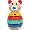 Tooky Toy Drevená skladacia veža Medveď