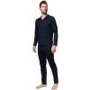 Pánske pyžamo henderson 39244-59X XXL Tm. modrá