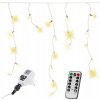 Voltronic svetelný dážď 10 m 400 LED teplá biela ovládač