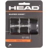 Head Multipack 4ks Super Comp overgrip omotávka hr. 05 mm čierna