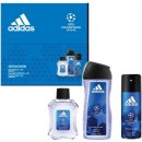 Adidas UEFA Champions League Anthem Edition VII EDT 100 ml + SG 250 ml + deo sprej 150 ml darčeková sada
