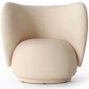 Ferm Living Kreslo Rico Brushed – off-white