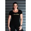 All for Fighters Dámske tričko All for Fighters, slim fit, čierne Veľkosť: XL